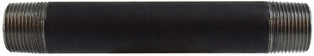 Midland 59096SMLS 3/4 X 12 Sch 80 Smls Blk Nipple