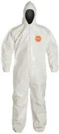 DuPont D13485094 Tychem 4000 Coveralls White X-Large