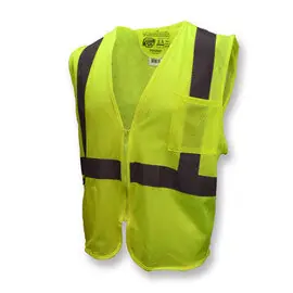 Radians SV25-2ZGM-L Economy Fire-Resistant Self-Extinguishing Safety Vest L