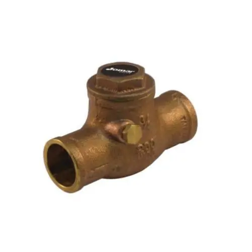 JOMAR 105-203 S-501 1/2 Regular Brass Horizontal Swing Check Valve Replacement MPN