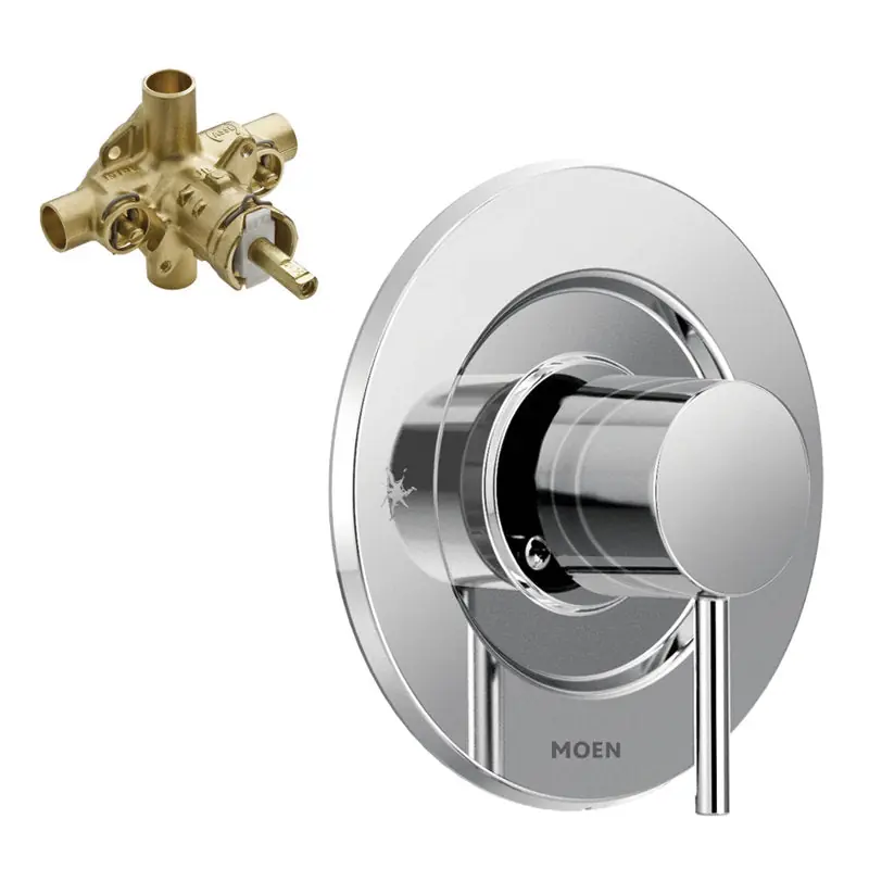 Moen K-T2191-70CH Trim Kit Posi-Temp with 1/2 Inch CC Rough