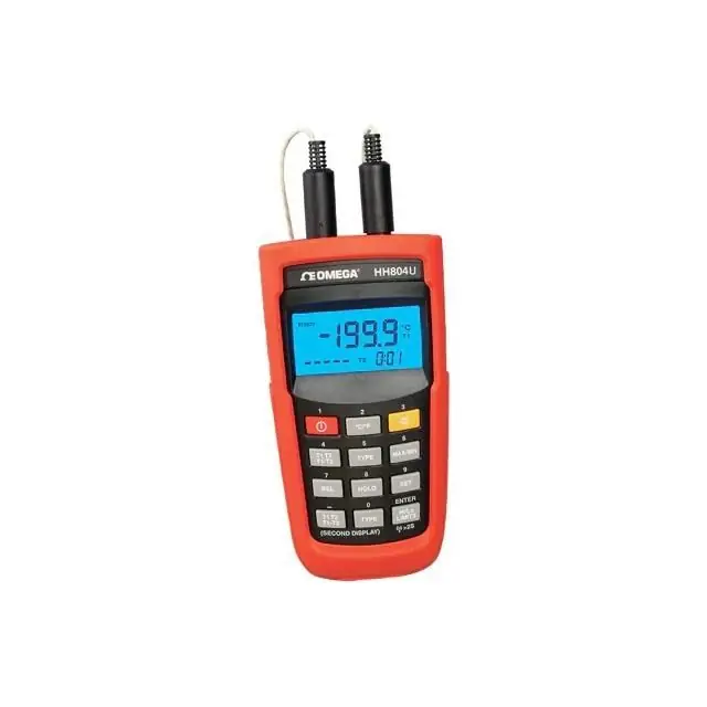 OMEGA HH804 3 or 4 Wire RTD Thermometer