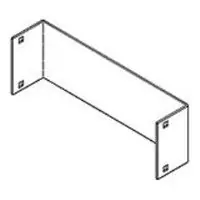 B-LINE 9A108606 Blind End Plate 5 Nema 6 Height 6 Tray Width Aluminum