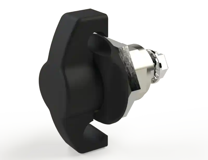 Saginaw SCE-PLWKB Padlocking Wingknob Door Latch Power Each