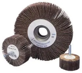 Norton 63642502582 Metal Aluminum Oxide Medium Grit Mini Flap Wheel