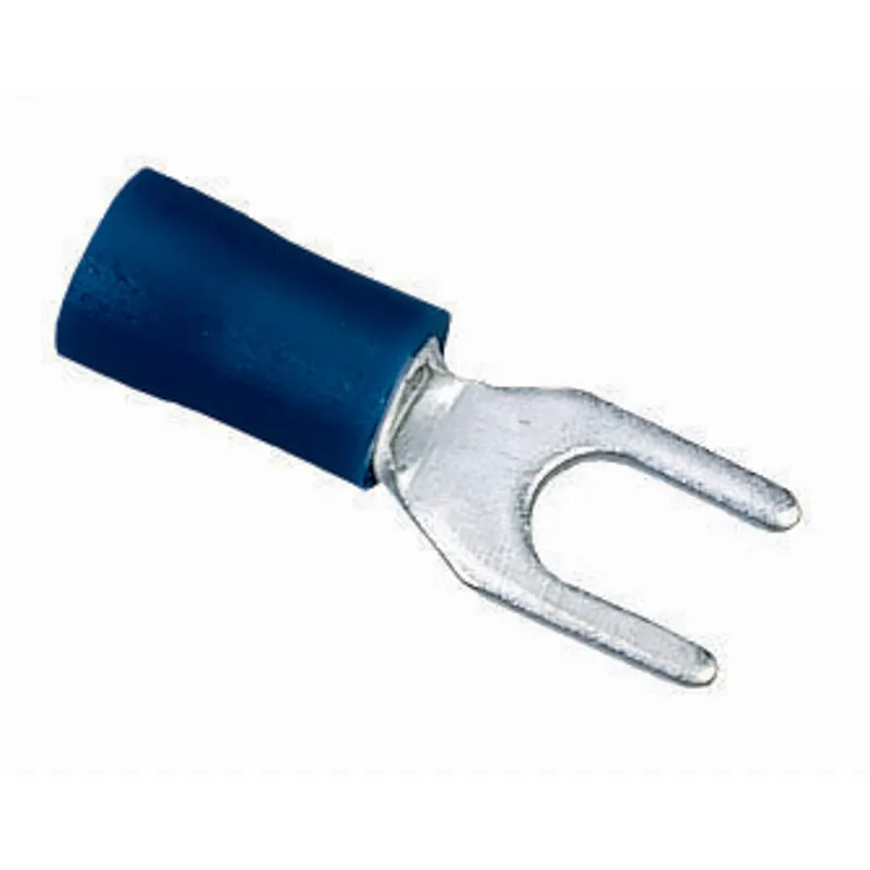 Ideal 83-7161 Spade Terminal Vinyl Spade Cable Size 16 - 14 AWG Stud Size 8 IN