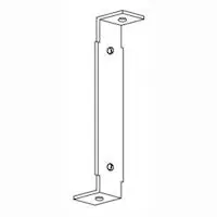 C & S BH-9 Galvanized Steel Square Duct Hanger 18 Gauge 9 Length