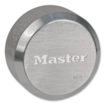 Master Lock 6271KA-402K190 ProSeries 7040 Solid Steel Padlock 3/8 in (Diameter) 19/32 in (Length) 1-23/32 in (Width)