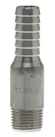 Boshart MASS-075 3/4 MPT x Insert Stainless Steel Swaged Adapter
