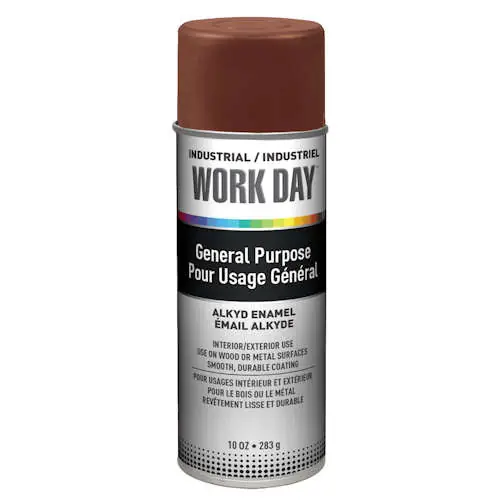 Krylon A04431 Brown Industrial Enamel Paint