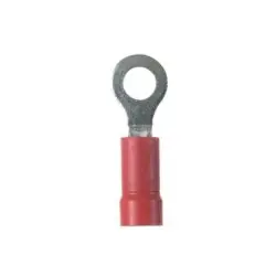 Panduit PV18-6R-CY Vinyl Insulated Ring 22 to 18 AWG Conductor #6 Stud