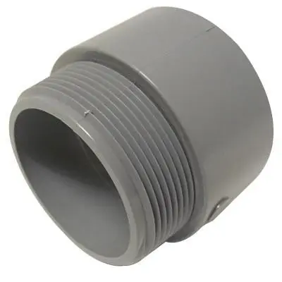 Cantex 5140112 4 in Male Terminal Adapter PVC Schedule 40/80