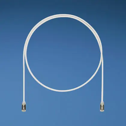 Panduit STP28X1MIG PanNet TX6A-28 Patch Cord Class EA Shielded Small Diameter Cat 6A 28 AWG