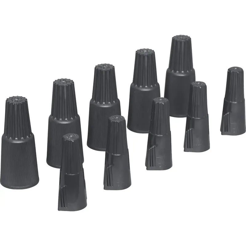 IDEAL 30-6064 Connector W Twist-On Live Action/SQ W 20 to 10 AWG, 18 to 8 AWG Solid/Stranded Copper Wire
