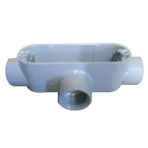 Sepco T2A Die Cast Copper Free Aluminum Type T Conduit Outlet Body 3/4-Inch