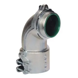 Sepco C36T Zinc Plated Malleable Iron Insulated 90-Degree Cable Connector 3/4-Inch