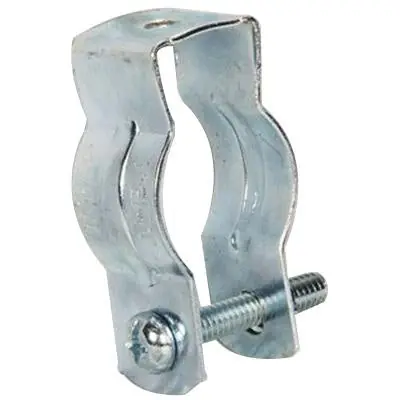 Sepco 14CS Zinc Plated Steel Conduit Hanger With Bolt And Nut 1-1/2 Inch