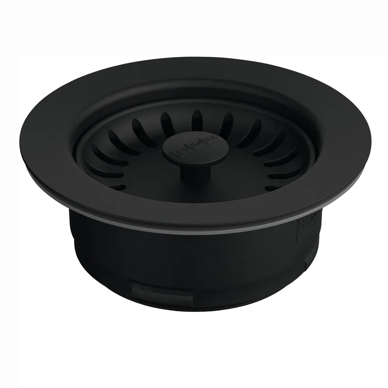 Franke WD-900-MBK Colorline Replacement Waste Disposer Flange for Kitchen Sink in Matte Black