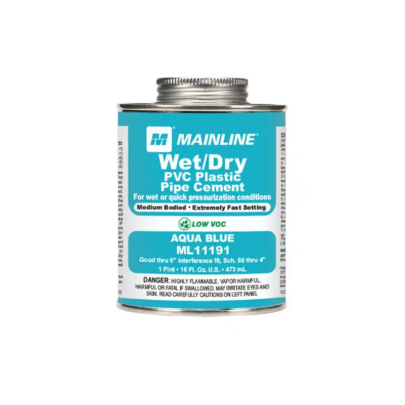 Mainline ML11191 Cement Blue PVC Wet-R-Dry Medium Body Cement