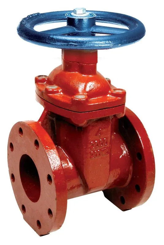 Matco-Norca 200WD11 200WD Series 4 in. Flanged Ductile Iron-Stainless Steel Resilient Wedge Gate Valve with Handwheel