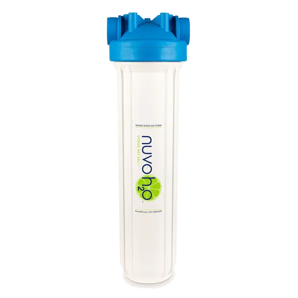NUVO 11001 Manor System Salt-Free Water Softener with Built-In Pressure Relief Valve, 8 Width x 26 Length, 5507