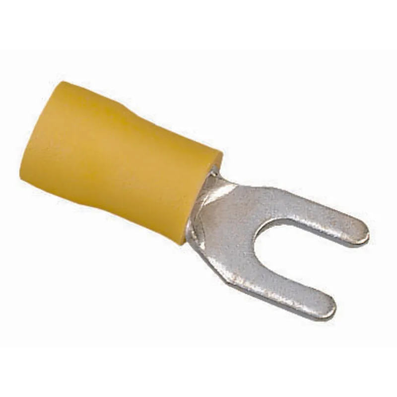 Ideal 83-7221 Spade Terminal Vinyl Spade Cable Size 12 - 10 AWG Stud Size 10 IN