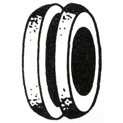 Mulberry 40454 Telephone Grommet 7/8 Inch Hole (1/2 Inch Knockout)