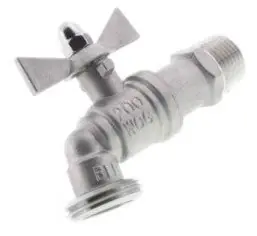 Boshart SSHB52-07 3/4 Male x Hose Bibb Stainless Steel