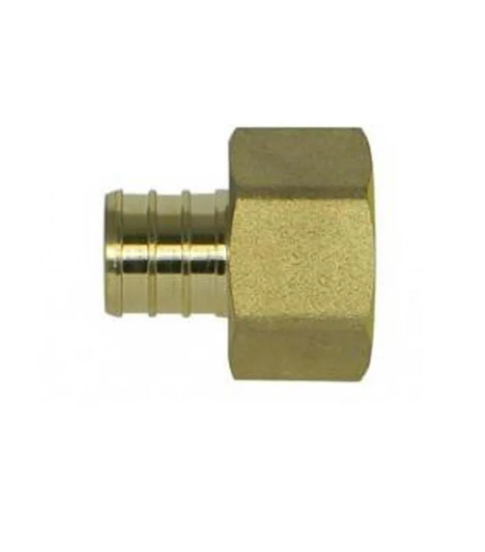 A.Y. McDonald 5423-032 1/2 in. Brass PEX Crimp x 1/2 in. FPT Adapter