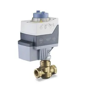 Siemens 366-02021 2WNC SS FxF Electric Valve 0.5 inches + SAS81.33U