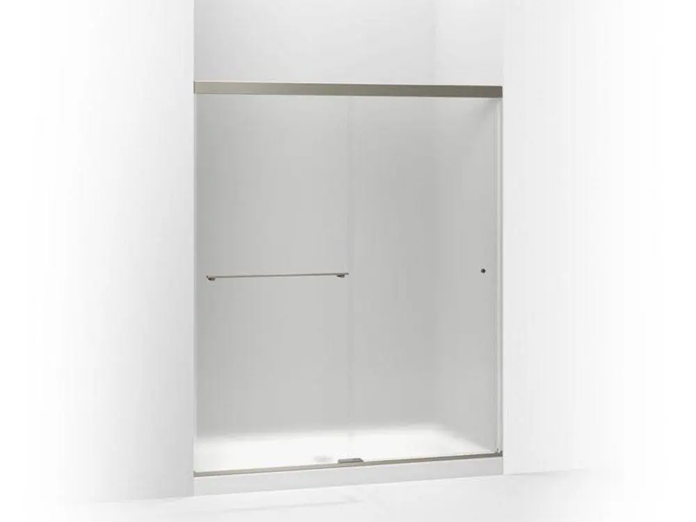 KOHLER 707200-D3-BNK Revel 70 x 59-5/8 in. Sliding Shower Door in Anodized Brushed Nickel