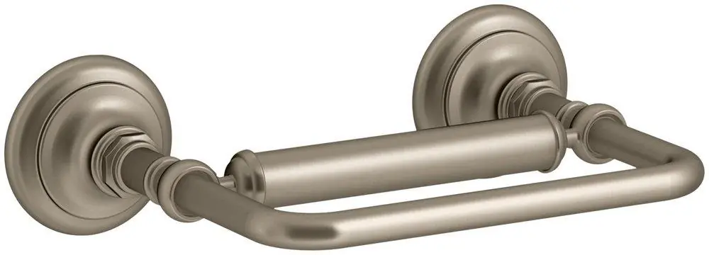 KOHLER 72573-BV Artifacts Wall Mount Toilet Tissue Holder in Vibrant Brushed Bronze