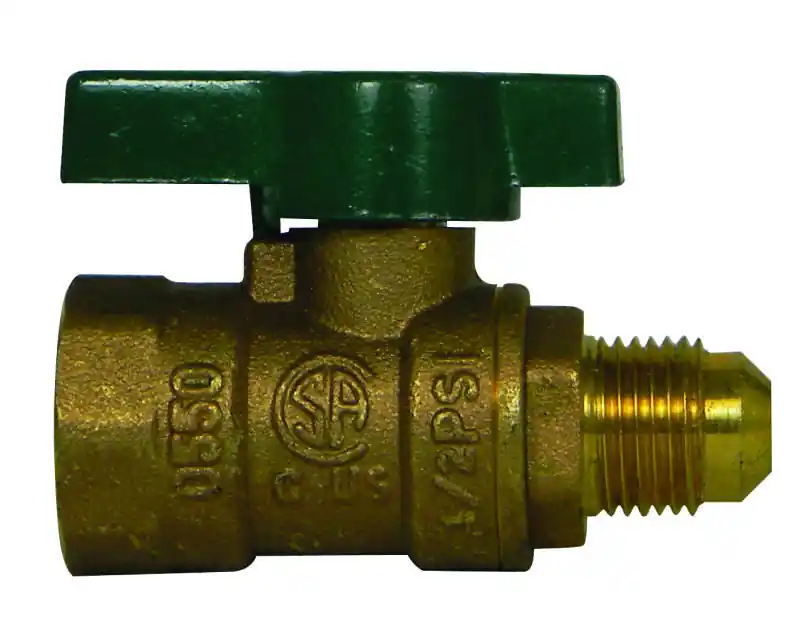A.Y. McDonald 4901-118 1/2X3/8 Gas Ball Valve FNPT x Flare