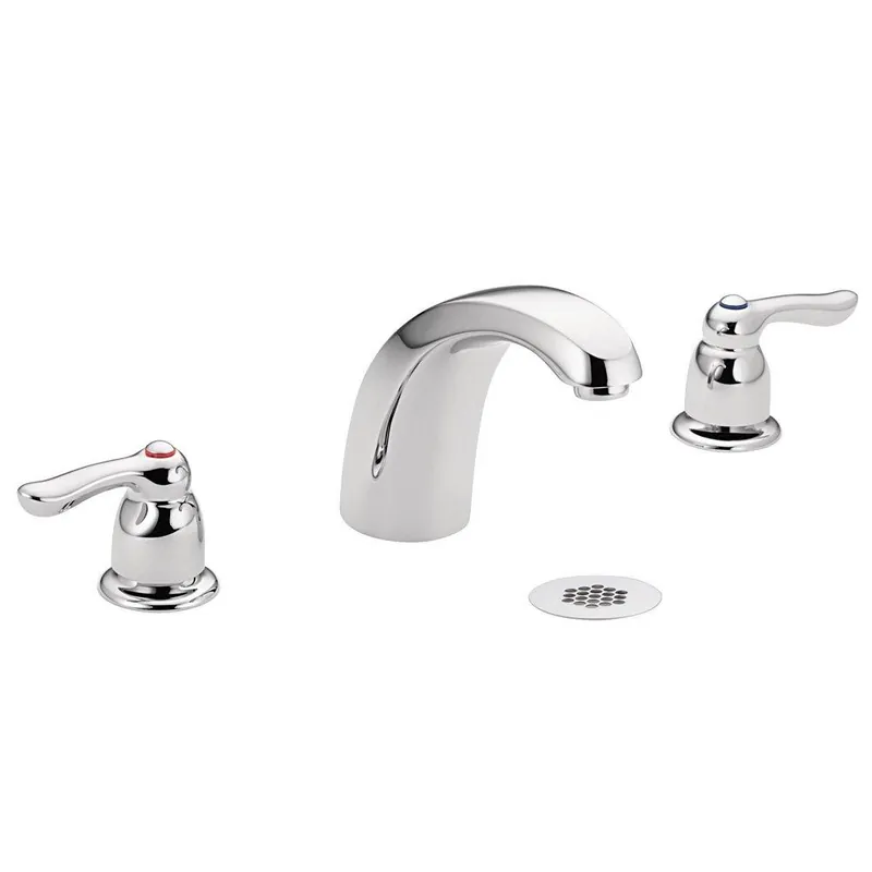 Moen 8924 M-BITION Two Handle Widespread Bathroom Sink Faucet in Polished Chrome