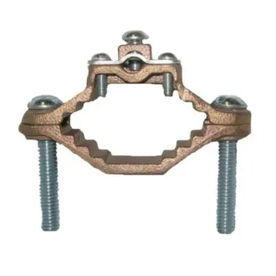 Sepco 35B Solid Brass Ground Clamp With Steel Screw 2-1/2 - 4-Inch