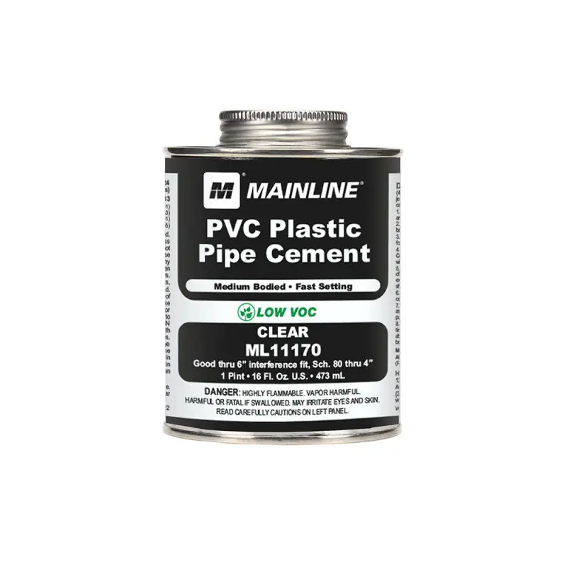 Mainline ML11170 Cement Clear PVC Medium Body