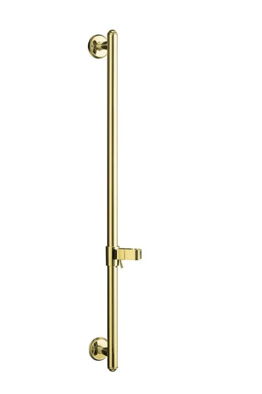 Kohler 8524-PB 30 in. Shower Slide Bar in Vibrant Polished Brass