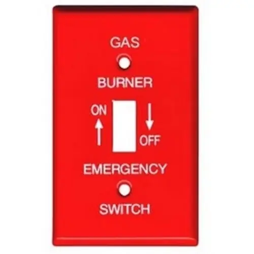 Mulberry 41020 Gas Burner Plate 1-Gang Rectangular Replacement MPN