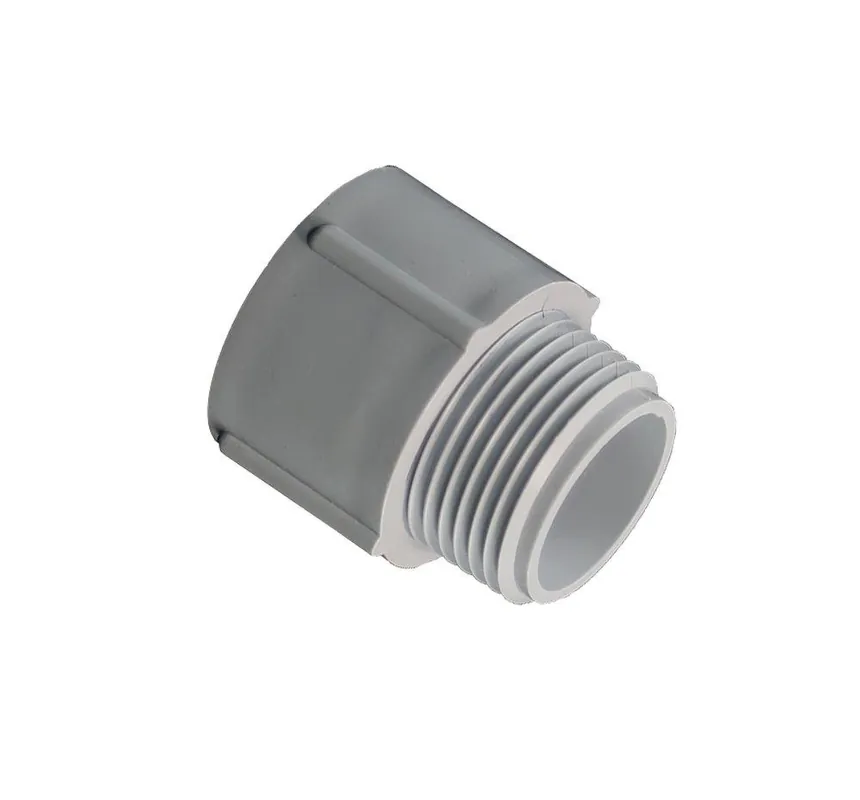 CANTEX 5140103 1/2 in. Schedule 40 PVC Conduit Male Adapter