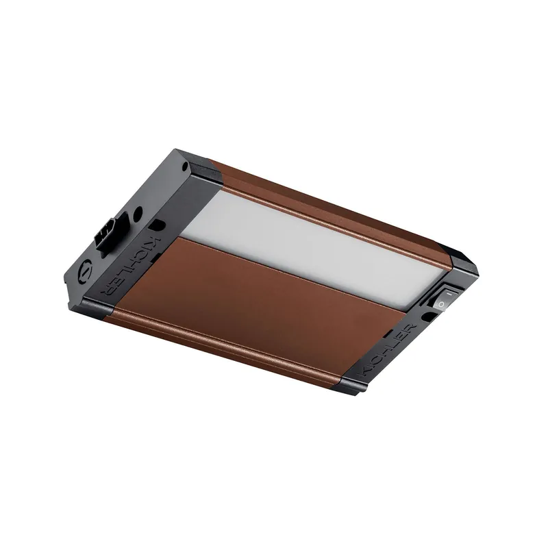 Kichler 4U30K08BZT 8in LED Cabinet Light 3000K in BZT