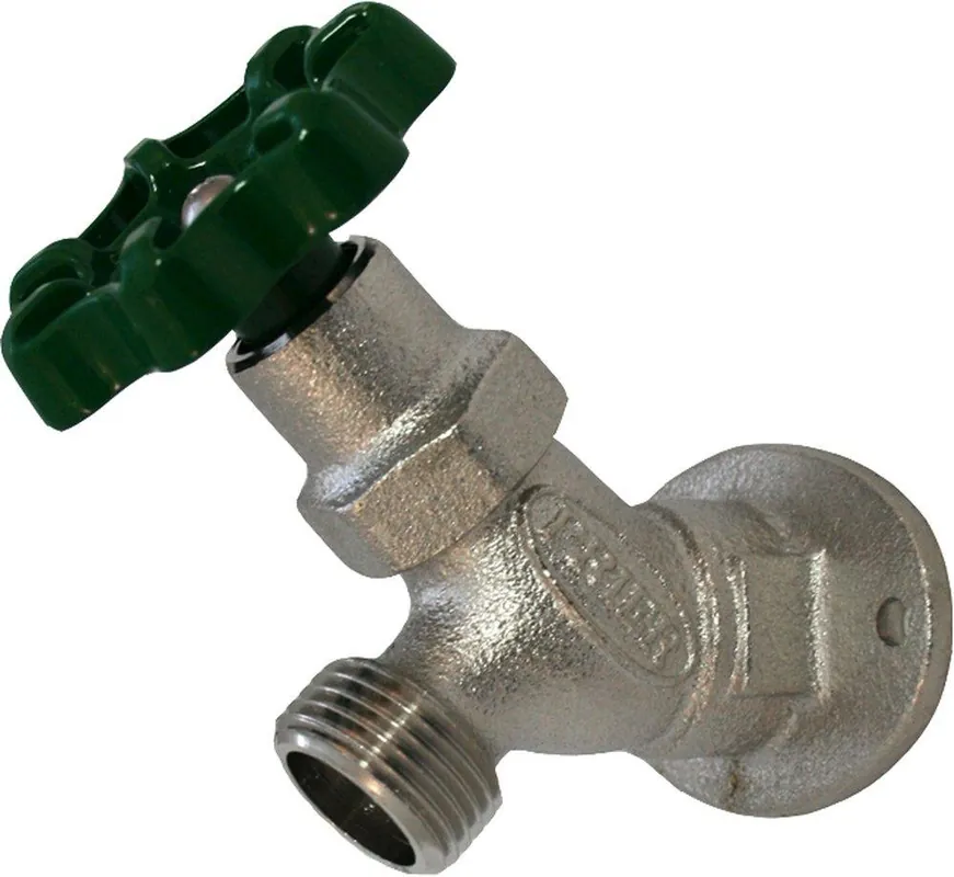 Prier Products C-135NP.50 C-135 1/2 in. Angle Sillcock Faucet Satin Nickel