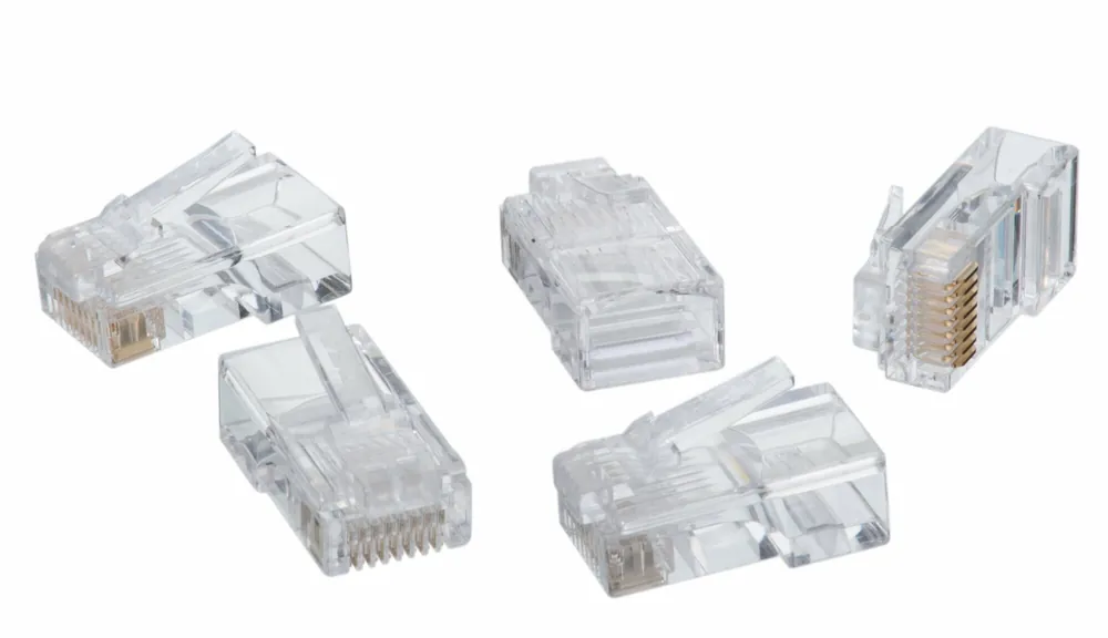 Ideal 85-344 Modular Plug RJ-11 6 Position 4 Contact