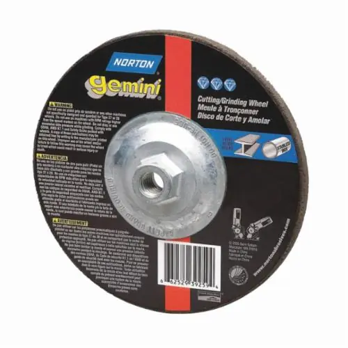 Norton 66252841919 Gemini RightCut A Type 27 Cut-Off Wheel