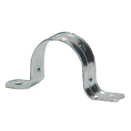Sepco 2138S Zinc Plated Steel 2-Hole Snap-On Strap 2-1/2-Inch