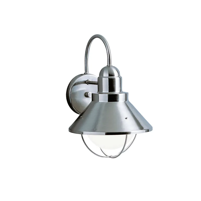 Kichler 9022NI Seaside Wall Lantern 100W 12 Inch