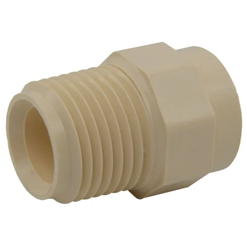 CPVC PIPE FITTINGS 22103 1/2 SXMIP FLOWGUARD GOLD CTS CPVC MALE ADAPTER