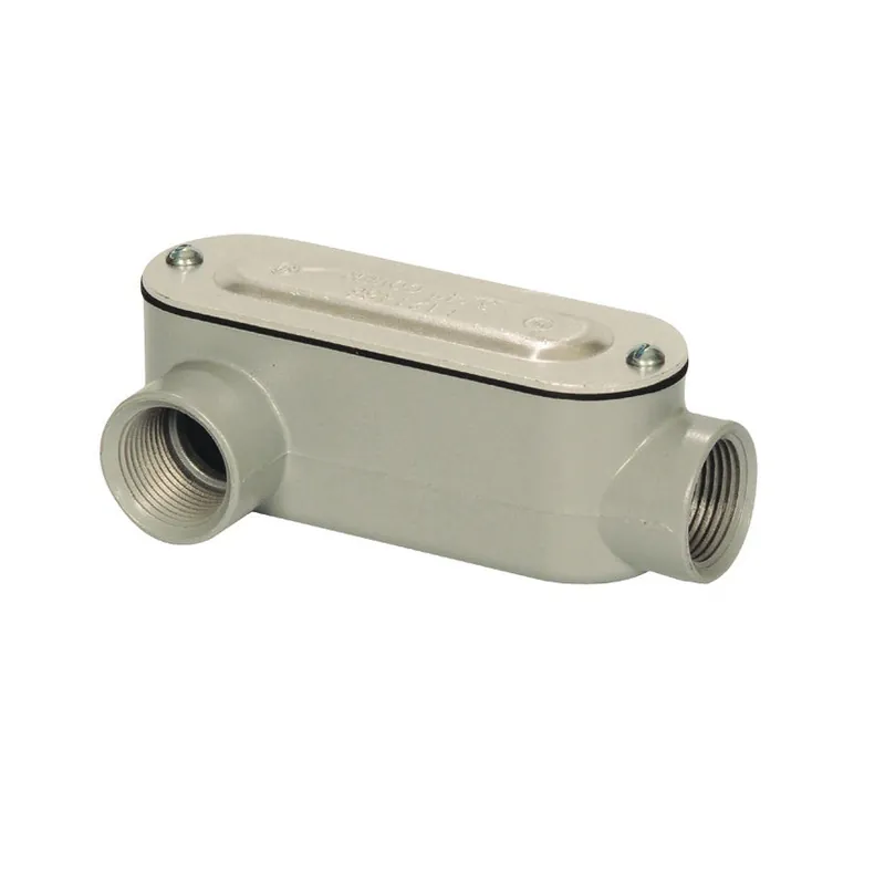 Sepco LR1ACG Die Cast Copper-Free Aluminum Type LR Conduit Body With Cover And Gasket 1/2 Inch