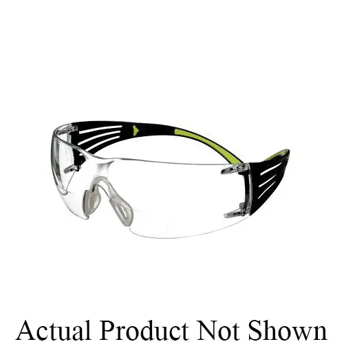 3M 7100115326 SecureFit 1.5 Diopter Clear Safety Glasses With Clear Anti-Scratch/Anti-Fog Lens