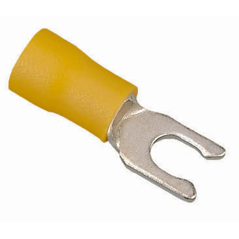 Ideal 83-7091 Spade Terminal Vinyl Snap Spade Cable Size 12 - 10 AWG Stud Size 10