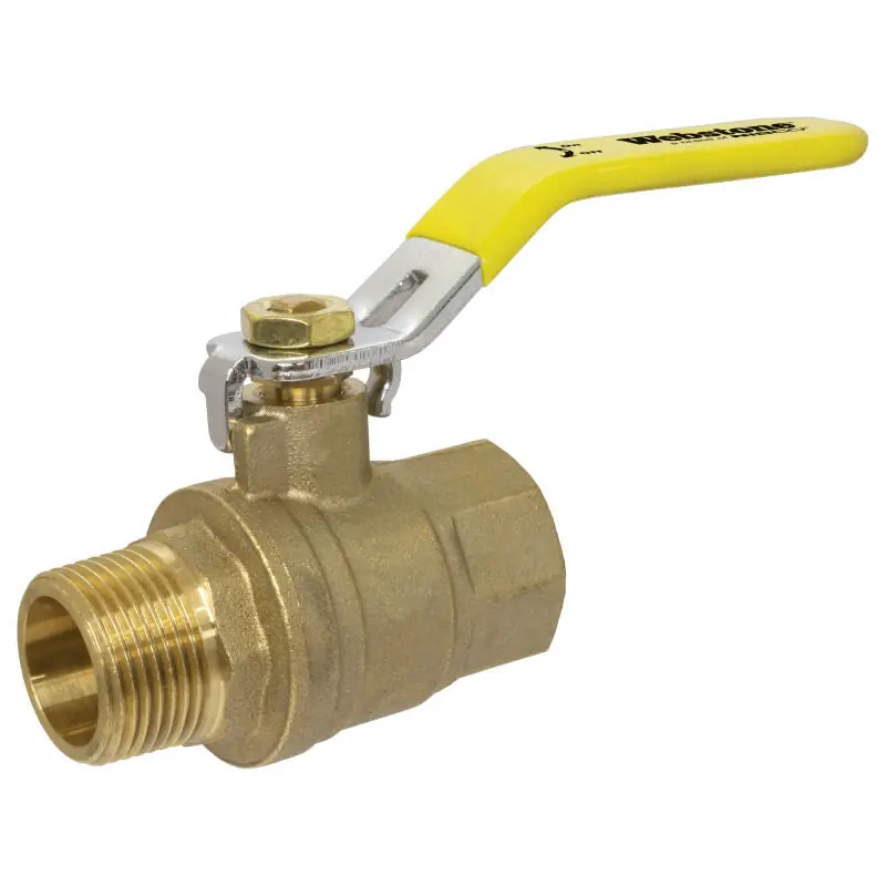 Webstone H-40533W Ball Valve 3/4 MPT x 3/4 FPT